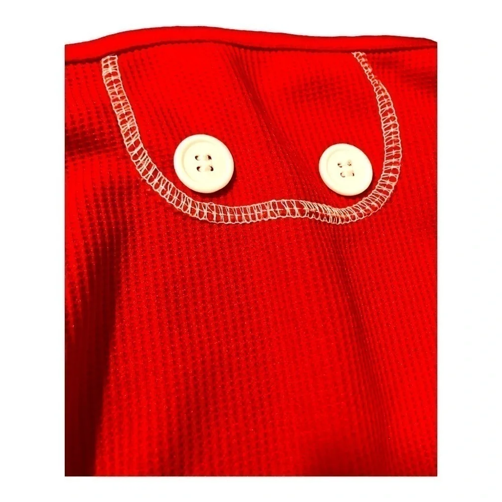 Doggie Red & White Polyester Outfit Size Medium Dog Cuffs